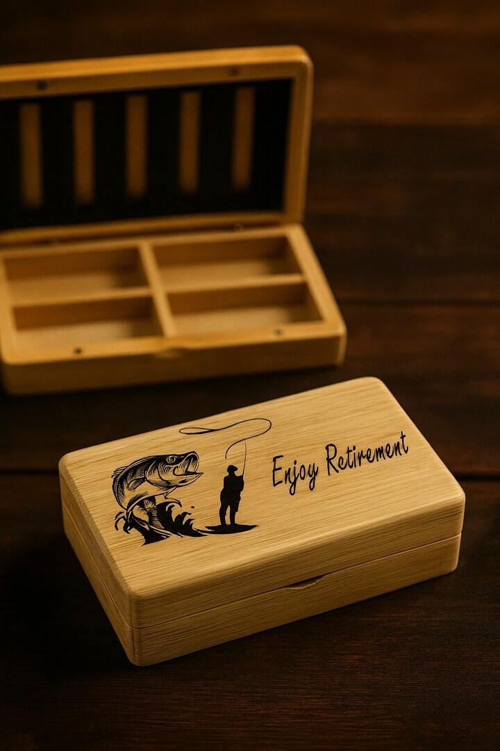 customized tackle box Hobie Small Plano It tackle box is designed for todays fast pace and creative youth anglers Handmade Wooden Tackle Box, Engraved